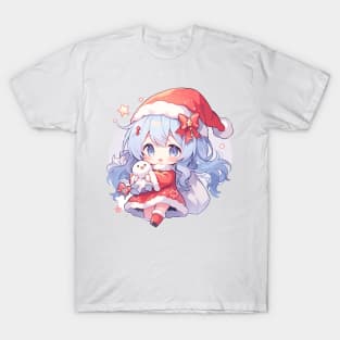 chibi girl santa T-Shirt